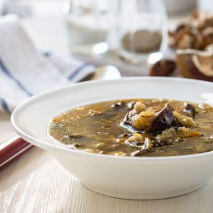 zupa z grzybów leśnych na wynos poznań